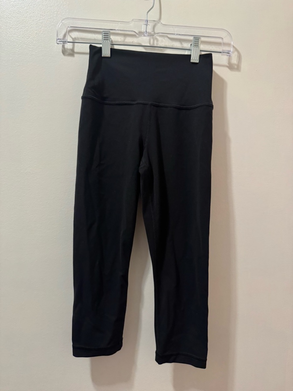 Athleta transcend capri black womens xs leggings
